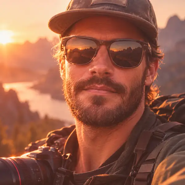 Portrait avatar representing a landscape photographer.