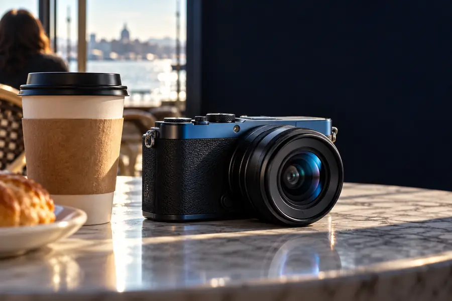 Product photograph with a distracting item near the subject