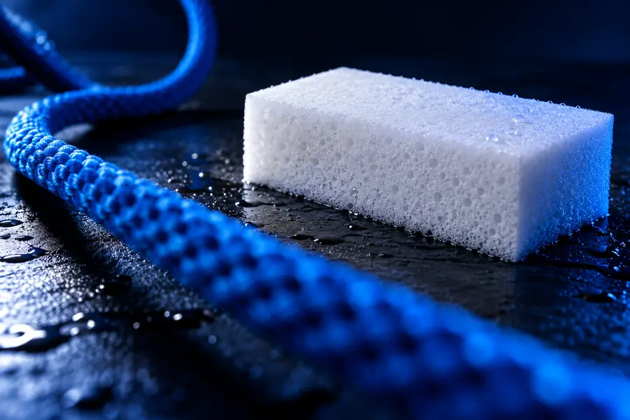 Product photograph with a distracting visual element